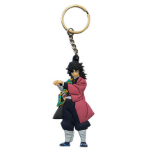 Großhandel Customized Custom Shape Key Ring Schöner Karton Anime -Artikel PVC -Schlüsselkette